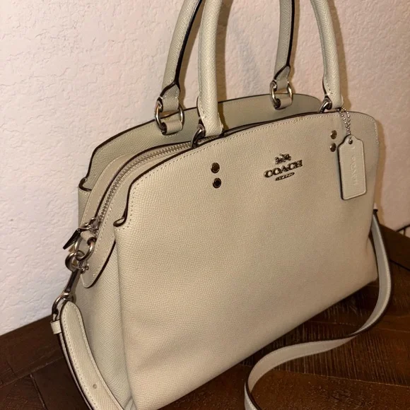 Coach Lillie Leather Satchel NWOT - Picture 3 of 11